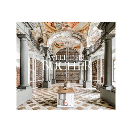 Welt der Bücher - Bibliotheken-Kalender 2025